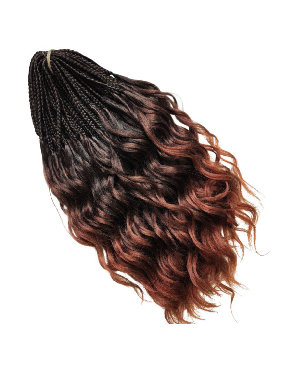 Warko-loki Fala Finger Roll Zestaw Ciemny Rudy (50 DE)